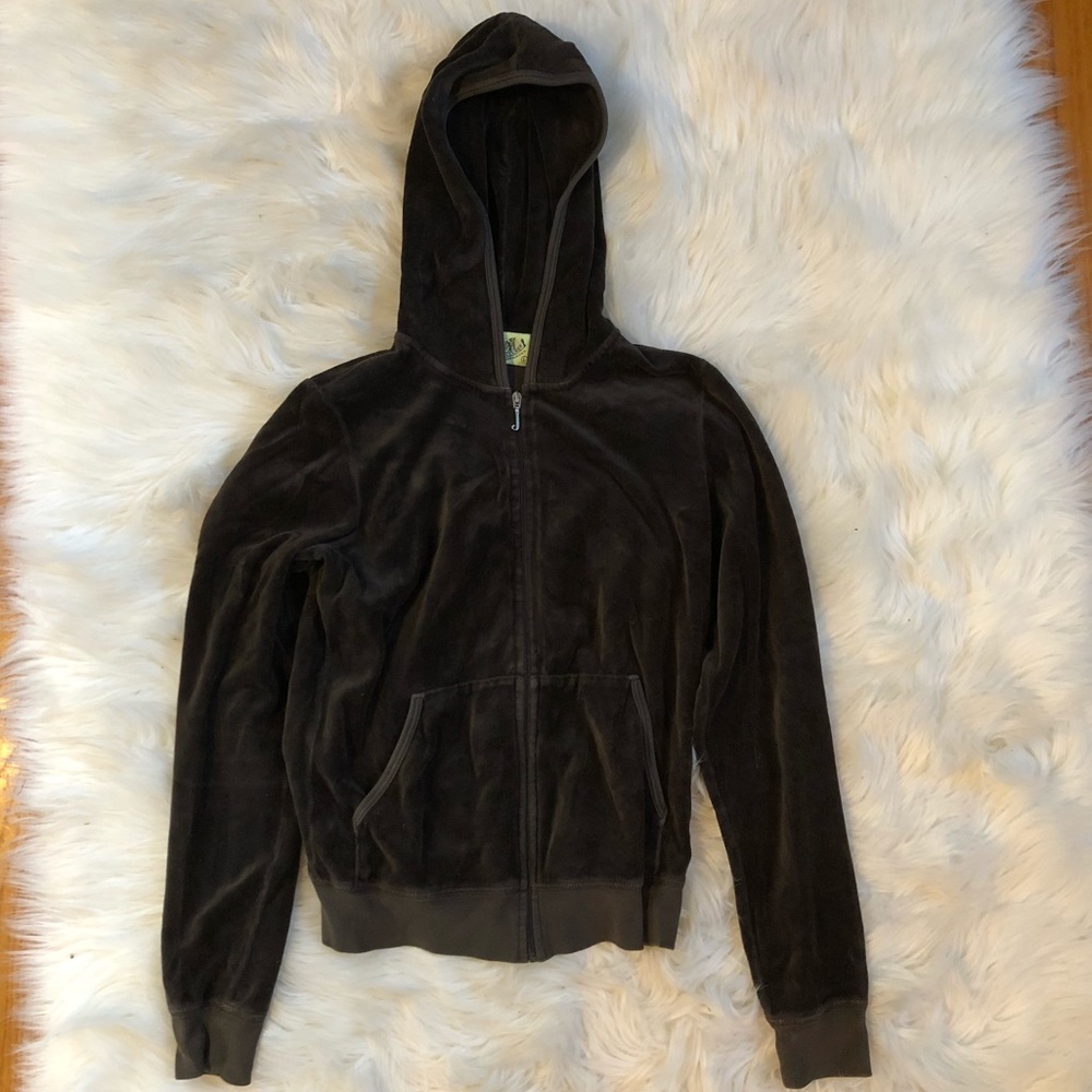 Juicy Couture Classic Zip-up Sweatshirt (L)